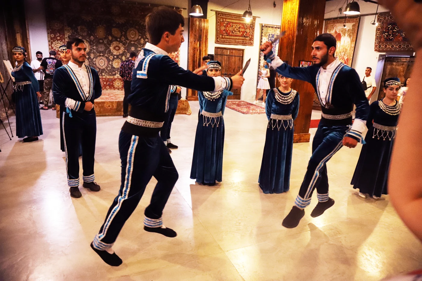 Assyrian folk dancers at Taraz Fest in Yerevan, photographed by Volare42 in 2023